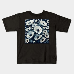 Anemone Flowers Kids T-Shirt